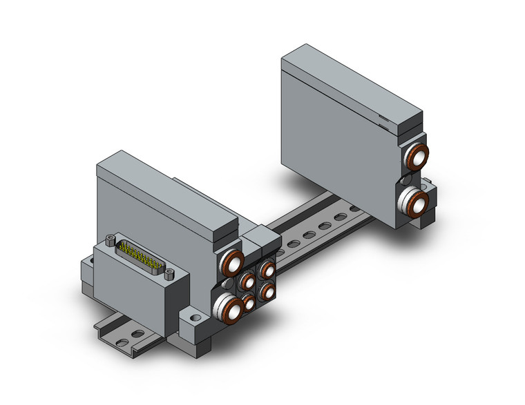SMC VV5Q21-08N7FU0-D 4/5 Port Solenoid Valve