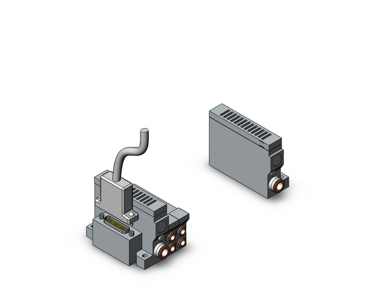SMC VV5Q21-10N7FU1-S 4/5 Port Solenoid Valve