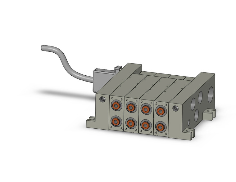 SMC VV5Q41-04N7TFD2 4/5 Port Solenoid Valve