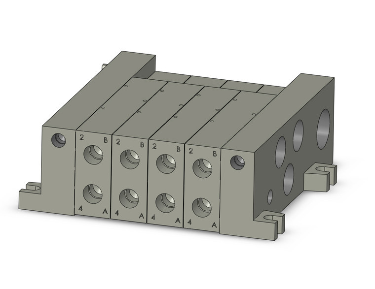 SMC VV5Q41-0402TFD0 Vv5Q Manifold