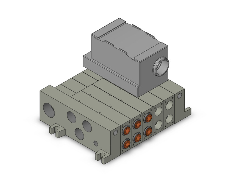 SMC VV5Q41-05C8T0 Vv5Q Manifold