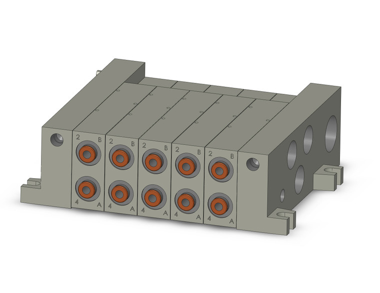 SMC VV5Q41-05N7TFD0 4/5 Port Solenoid Valve