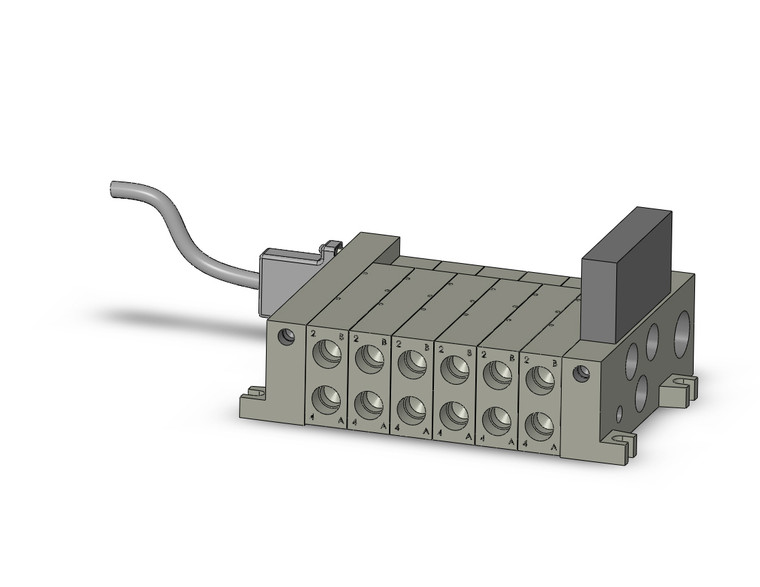 SMC VV5Q41-0603TFD3-SU Vv5Q Manifold