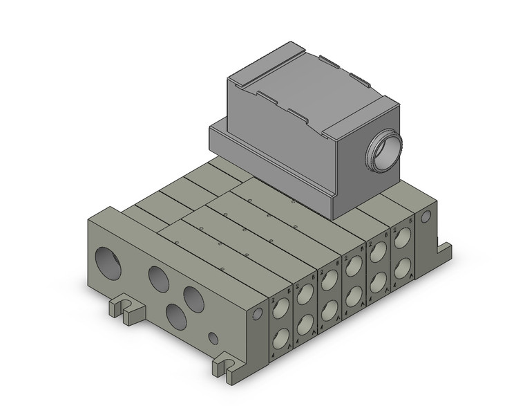 SMC VV5Q41-0603T0-W Vv5Q Manifold