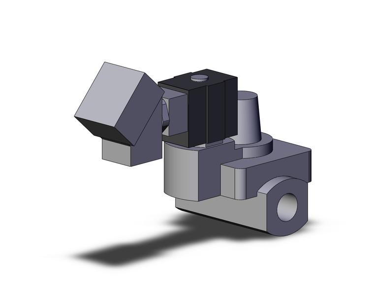 SMC VXR2150-04T-1TZ Valve, Media (N.C.)