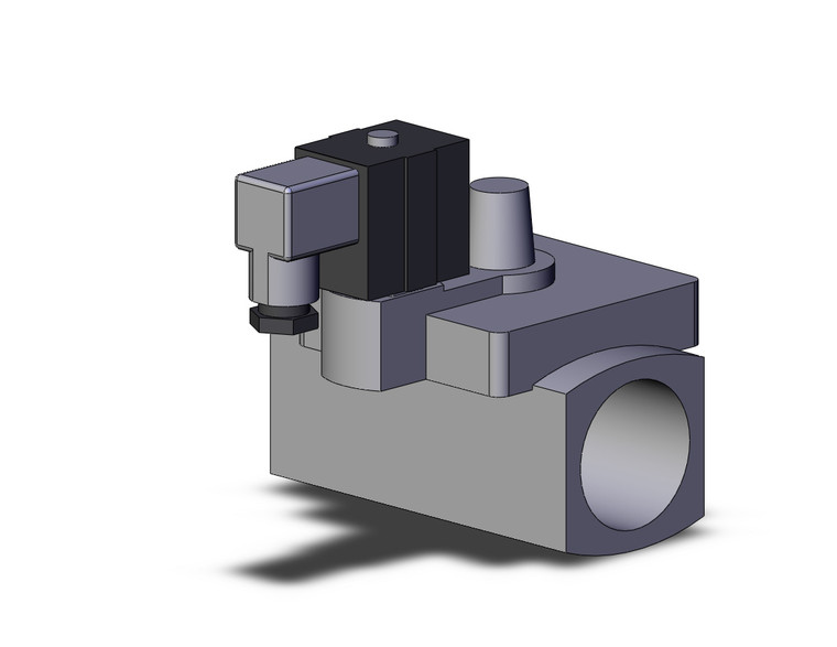 SMC VXR2390-20-3DL Valve, Media (N.C.)
