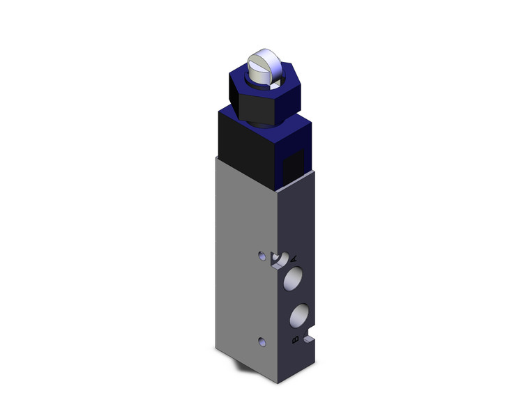 SMC VZM450-01-06S 5 Port Mechanical Valve - Metal Seal