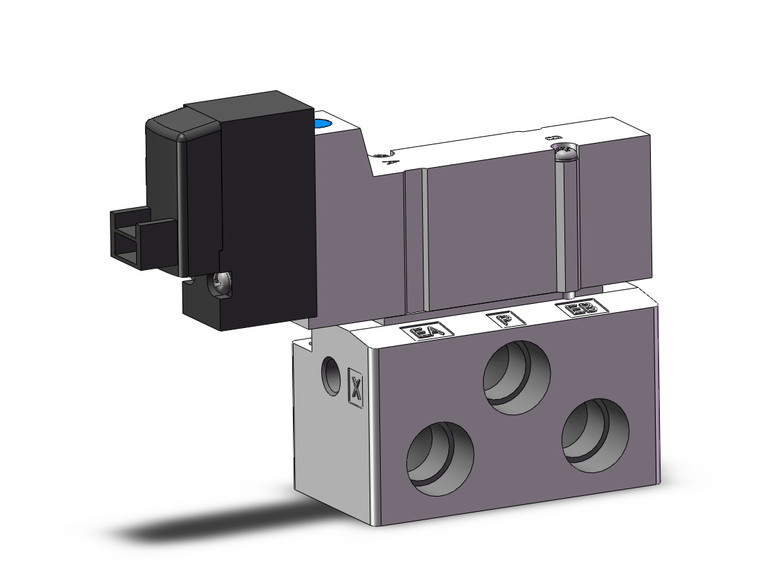 SMC 10-SY3140-5LOZ Valve, Base Mt, Clean Room