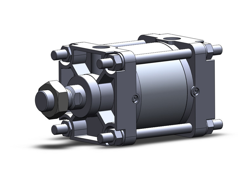 SMC CA2B100TN-25Z Air Cylinder, Tie Rod