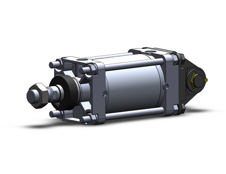 SMC CA2D100TN-75JZ Air Cylinder, Tie Rod