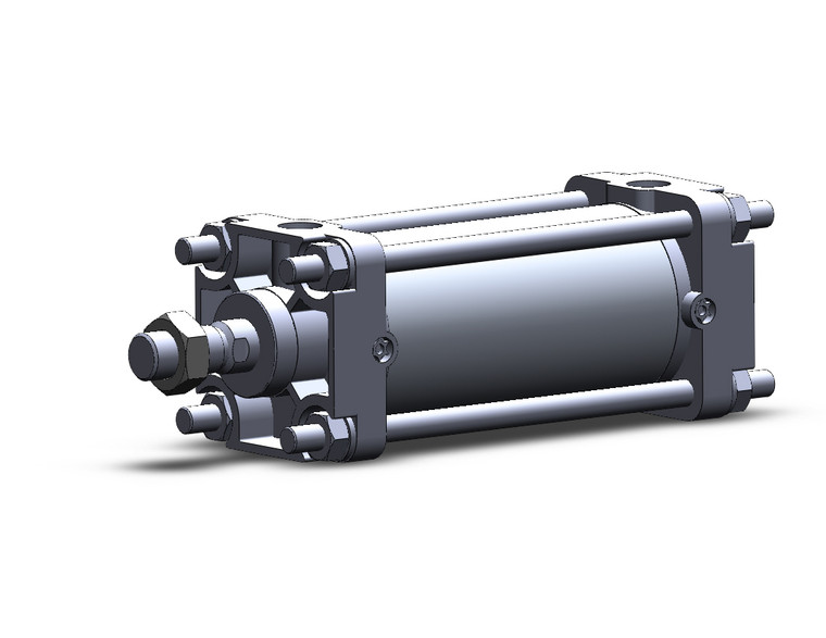 SMC CBA2B63-100-HL End Lock Cylinder