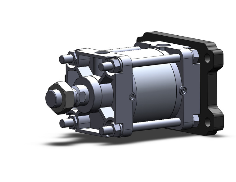 SMC CBA2G100-25-RN End Lock Cylinder