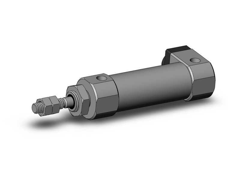 SMC CBJ2B16-15-HN round body cylinder cyl, rnd body, end lock