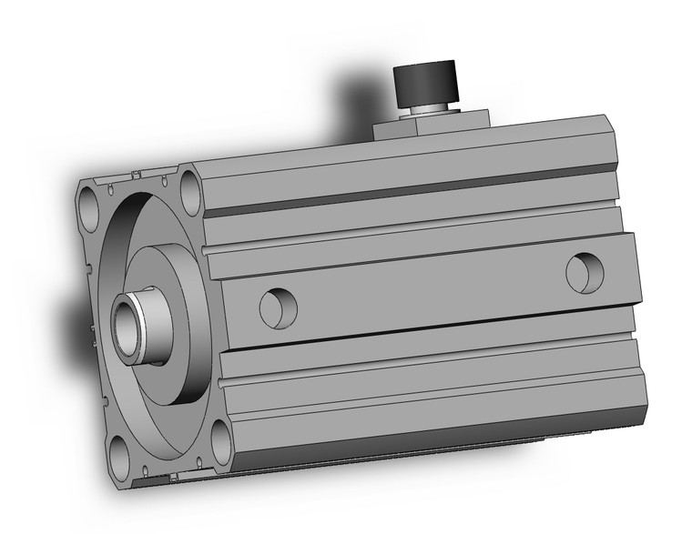 SMC CBQ2B100-50DC-HL Cyl, Compact, Locking