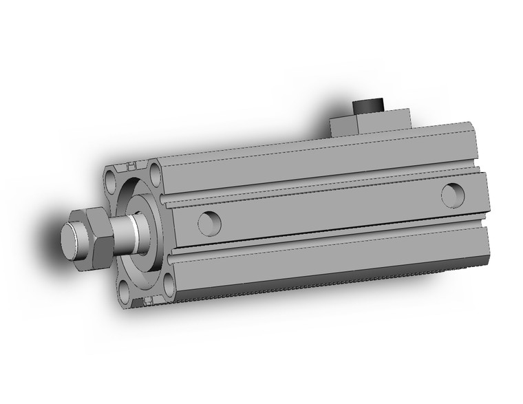 SMC CBQ2B40-50DCM-HN Cyl, Compact, Locking
