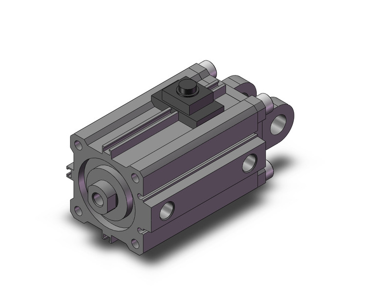 SMC CBQ2D50TF-25DC-HL Cyl, Compact, Locking