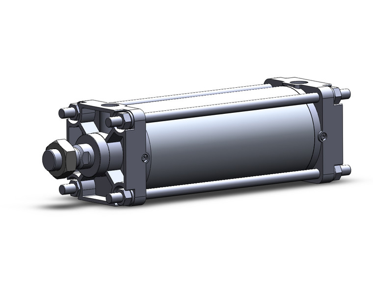 SMC CDA2B100-200Z Air Cylinder, Tie Rod