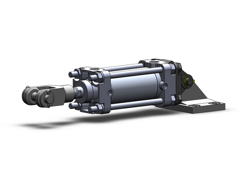 SMC CDA2D40-50Z-NW Air Cylinder, Tie Rod