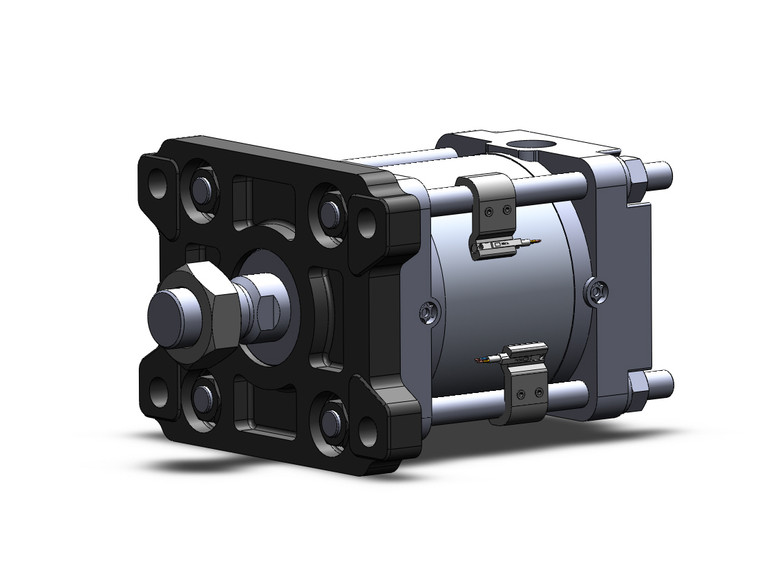 SMC CDA2F100-25Z-M9PA Air Cylinder, Tie Rod