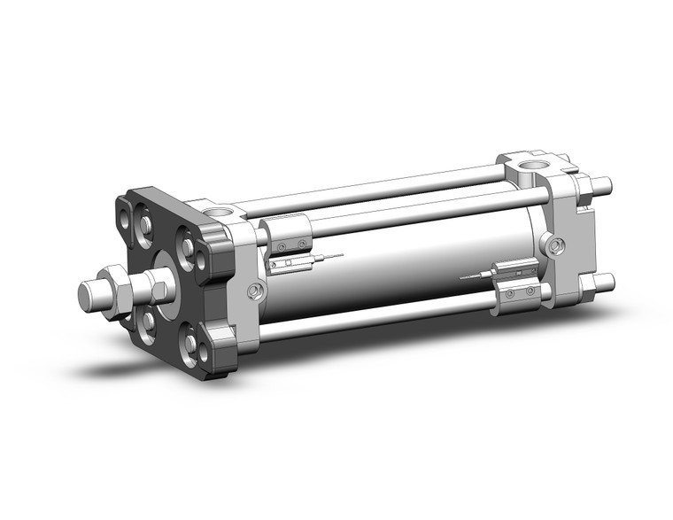 SMC CDA2F40-100Z-M9BL Air Cylinder, Tie Rod