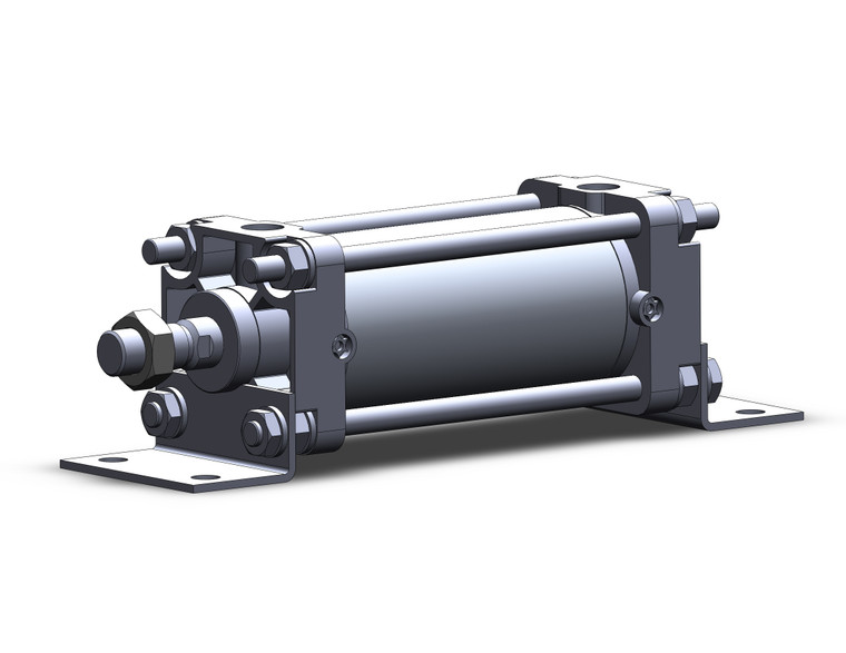 SMC CDA2L63-100Z Air Cylinder, Tie Rod