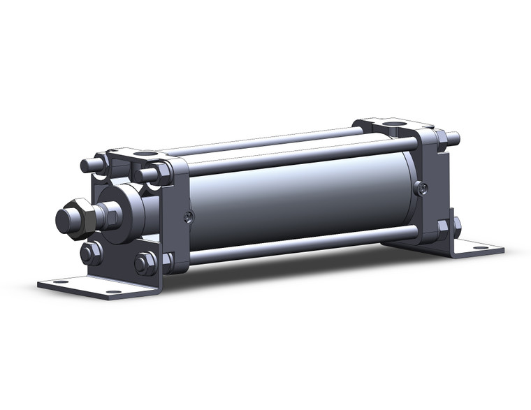 SMC CDA2L80-200Z Air Cylinder, Tie Rod SMC CDA2L80-200Z Air Cylinder, Tie Rod