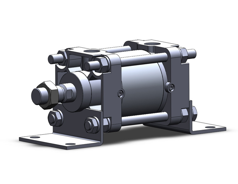 SMC CDA2L80TN-25Z Air Cylinder, Tie Rod