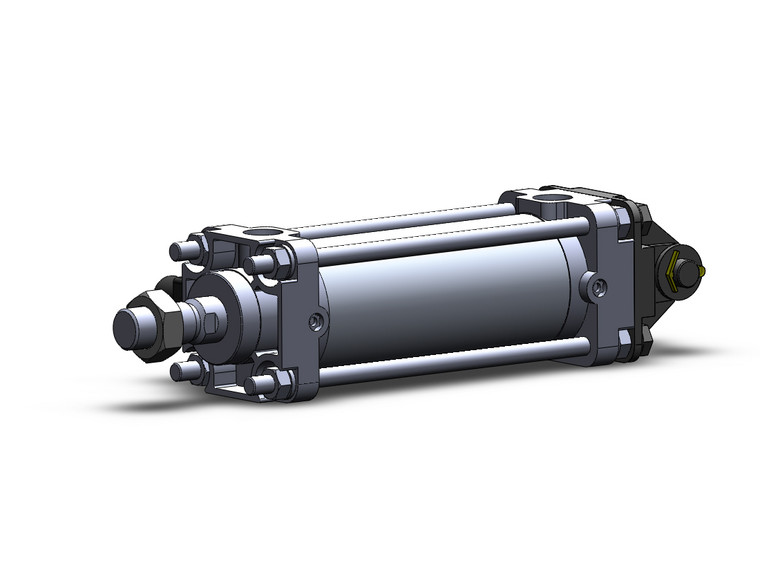 SMC CDBA2D50-100-RL End Lock Cylinder