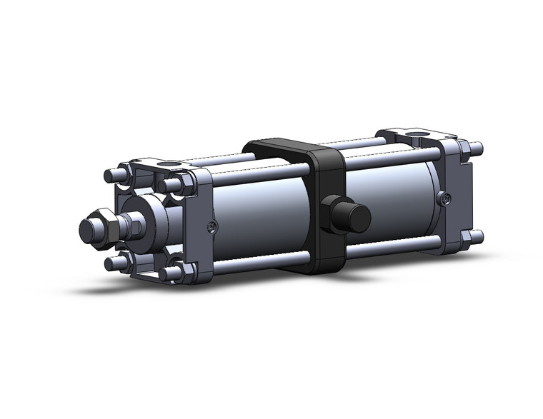 SMC CDBA2T80-200-HL End Lock Cylinder