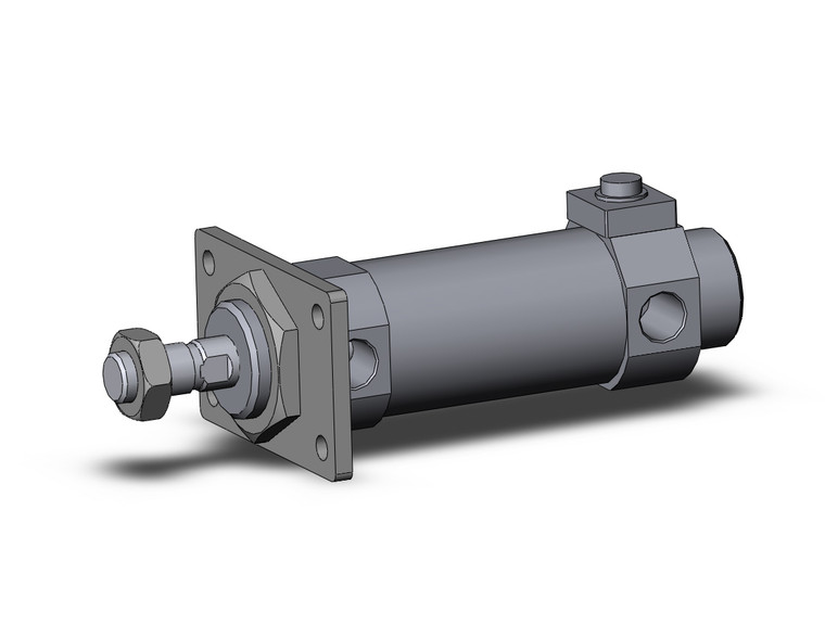 SMC CDBM2F40-25-HN Round Body Cylinder