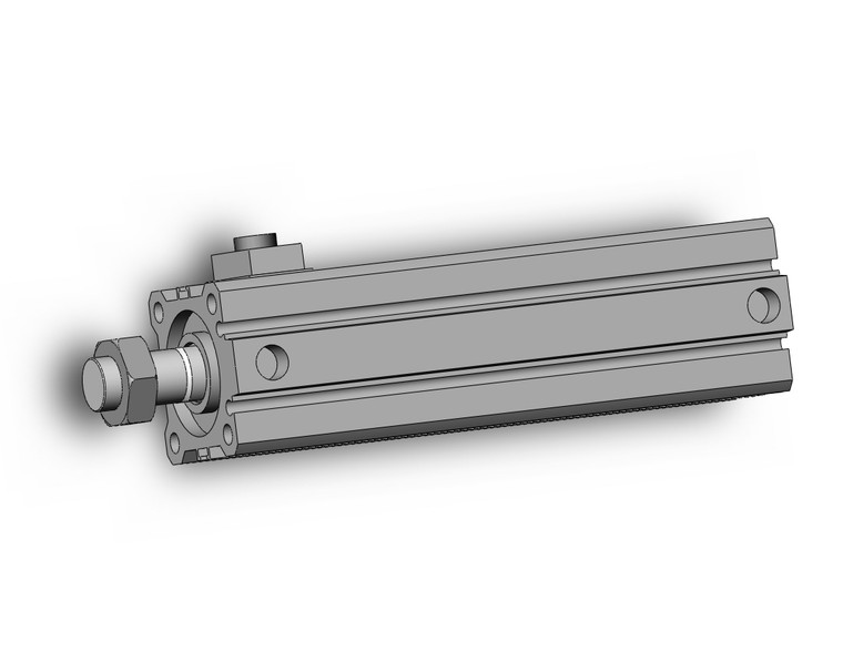 SMC CDBQ2A32-100DCM-RN Cyl, Compact, Locking, Sw Capable