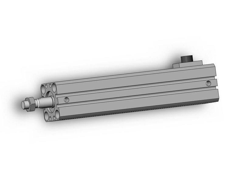 SMC CDBQ2B20-100DCM-HN-M9BL Cyl, Compact, Locking, Sw Capable