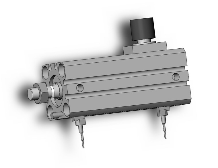 SMC CDBQ2B20-25DCM-HL-A93V Cyl, Compact, Locking, Sw Capable