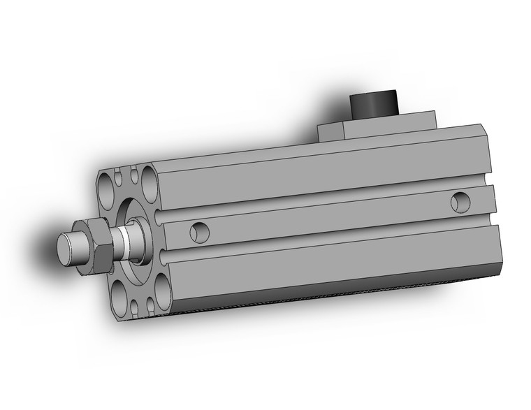 SMC CDBQ2B20-25DCM-HN-M9NWL Cyl, Compact, Locking, Sw Capable