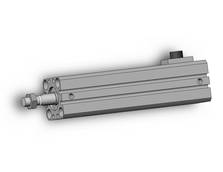 SMC CDBQ2B20-75DCM-HN-A93 Cyl, Compact, Locking, Sw Capable