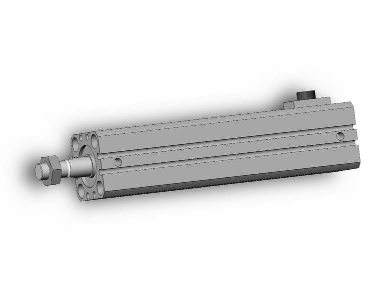 SMC CDBQ2B25-100DCM-HN Cyl, Compact, Locking, Sw Capable