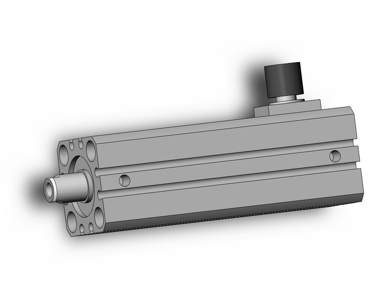 SMC CDBQ2B25-50DC-HL-A93 Cyl, Compact, Locking, Sw Capable