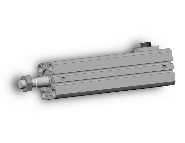 SMC CDBQ2B25-75DCM-HN Cyl, Compact, Locking, Sw Capable