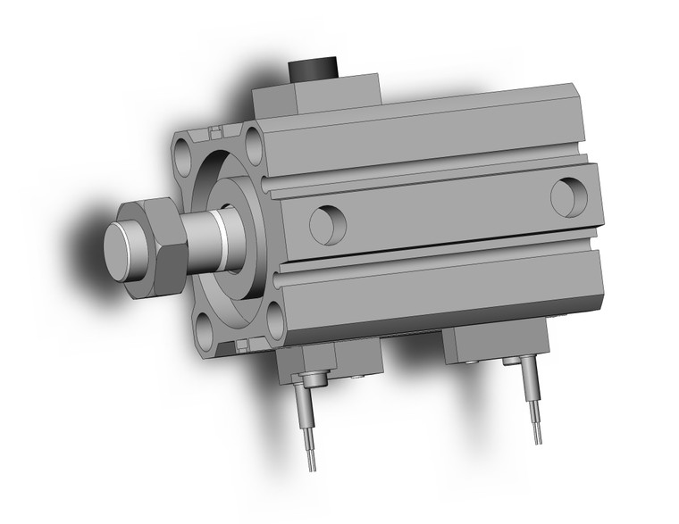 SMC CDBQ2B40-15DCM-RN-A73L Cyl, Compact, Locking, Sw Capable