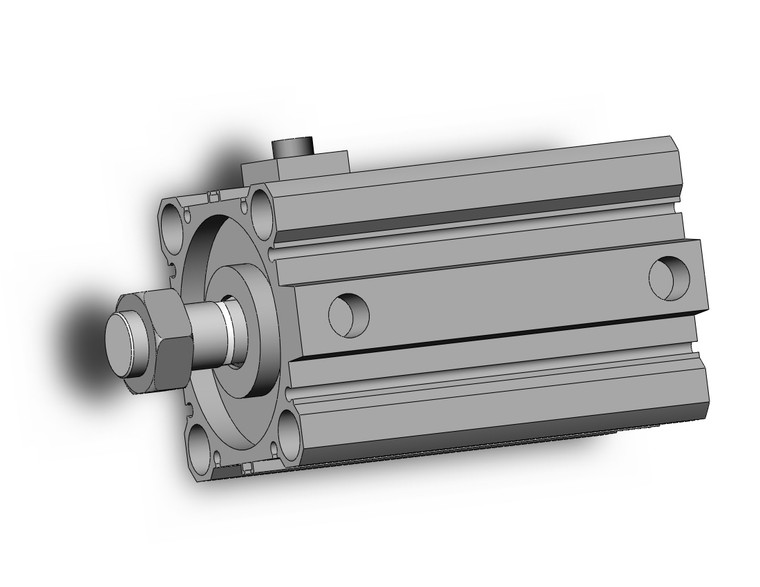 SMC CDBQ2B63-50DCM-RN Cyl, Compact, Locking, Sw Capable