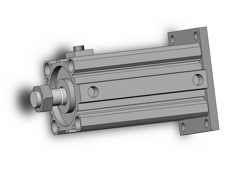 SMC CDBQ2G63-75DCM-RN Cyl, Compact, Locking, Sw Capable
