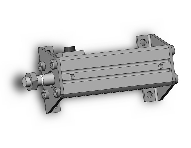 SMC CDBQ2L25-50DCM-RN Cyl, Compact, Locking, Sw Capable