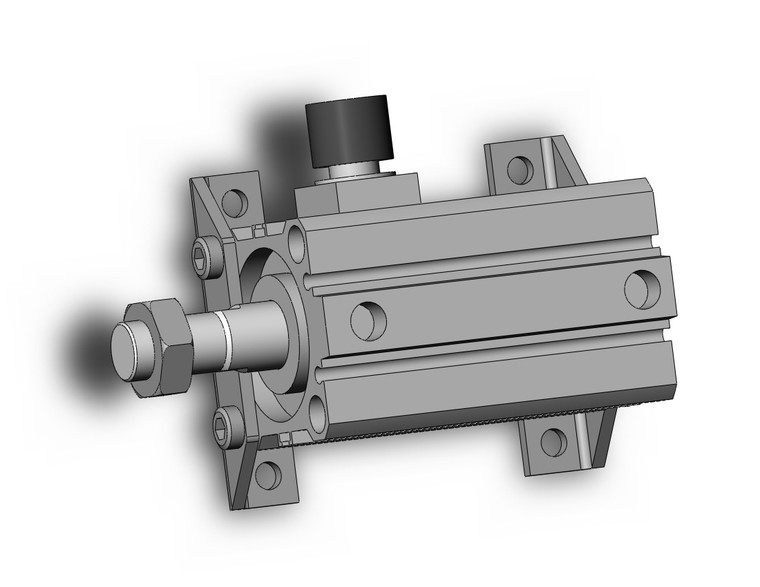 SMC CDBQ2L40-25DCM-RL Cyl, Compact, Locking, Sw Capable