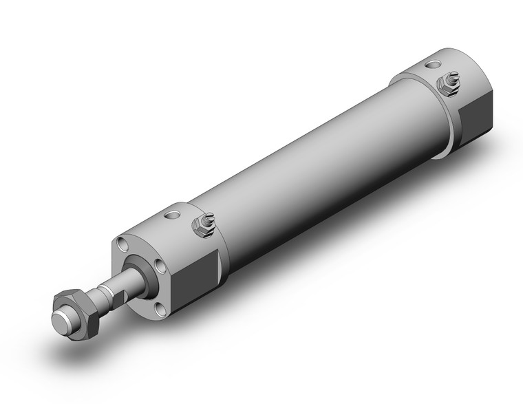 SMC CDG5BA25SV-75 Cg5, Stainless Steel Cylinder