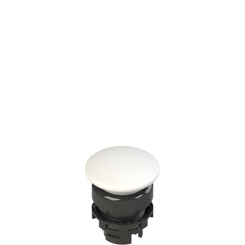 Pizzato E2 1PL2F2410 Illuminated White Mushroom Pushbutton for Enhanced Safety and Visibility