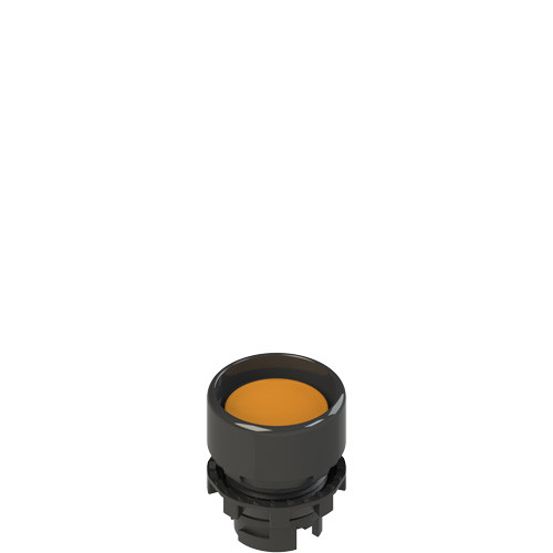 Pizzato E2 1PL2P8210 Illuminated Orange Booted Pushbutton for Industrial Applications