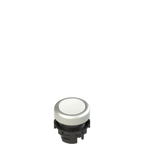 Pizzato E2 1PL2R2290 Illuminated White Flush Pushbutton - Sleek Design & Enhanced Visibility