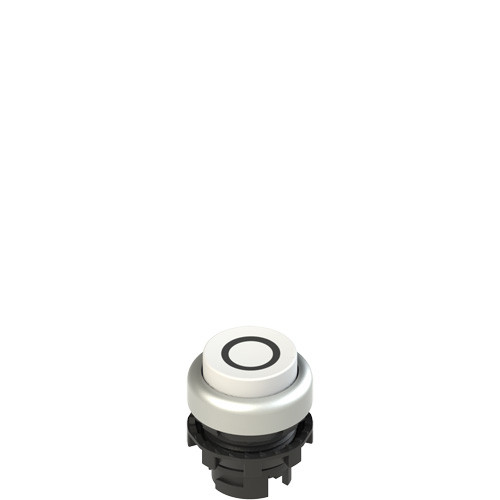 Pizzato E2 1PL2S229L1 Illuminated White Projecting Pushbutton with Marking for Enhanced Visibility and Intuitive Operation