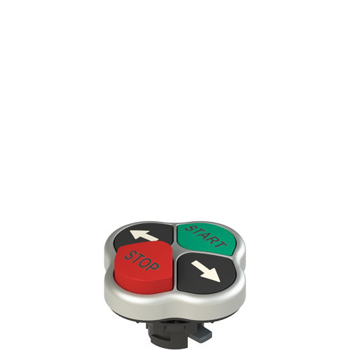 Pizzato E2 1PQLA9QAAB Quadruple Pushbutton - Durable Multi-Function Control for Industrial Applications
