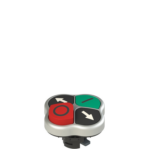 Pizzato E2 1PQLA9QAAD Quadruple Pushbutton - Durable Multi-Function Control for Industrial Applications